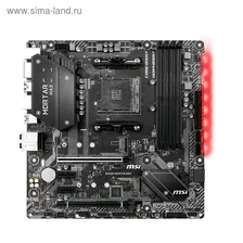 Материнская плата MSI B450M MORTAR MAX, AM4, B450, 4xDDR4, HDMI, DP, mATX