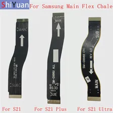 Главная плата Материнская плата для Samsung S21 G991 S21PLUS G995 G996 S21Ultra G998 разъемы для маниатра