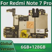 Материнская плата для Redmi Note 7 Pro, 128 ГБ, Оригинальная логическая плата, Глобальная версия, Разблокированная материнская плата, M1901F7S