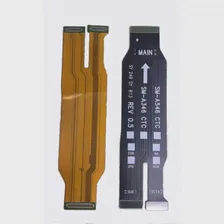 Для Samsung Galaxy A34 A346 A54 A546 Основная плата материнская плата подключается гибким кабелем