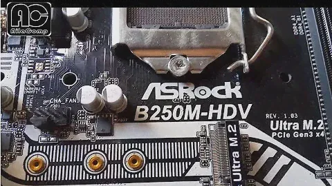 Motherboard Asrock B250M HDV review