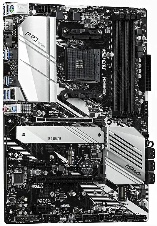 Материнская плата ASRock X570 PRO4 AM4-4