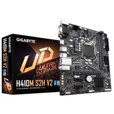 Материнская плата Gigabyte H410M S2H V2 mATX LGA 1200, H410M S2H V2