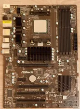 Материнская плата Asrock 970 Extreme3 AM3/AM3+ Standard-ATX, задняя заглушка в наличии отличное состояние