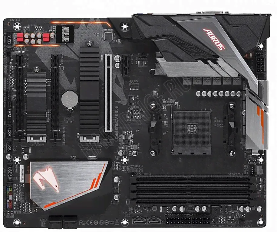 Материнская плата Gigabyte B450 AORUS PRO AM4