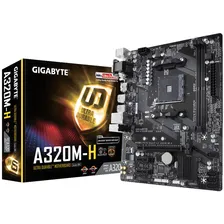 Материнская плата Gigabyte GA-A320M-H mATX AM4, GA-A320M-H
