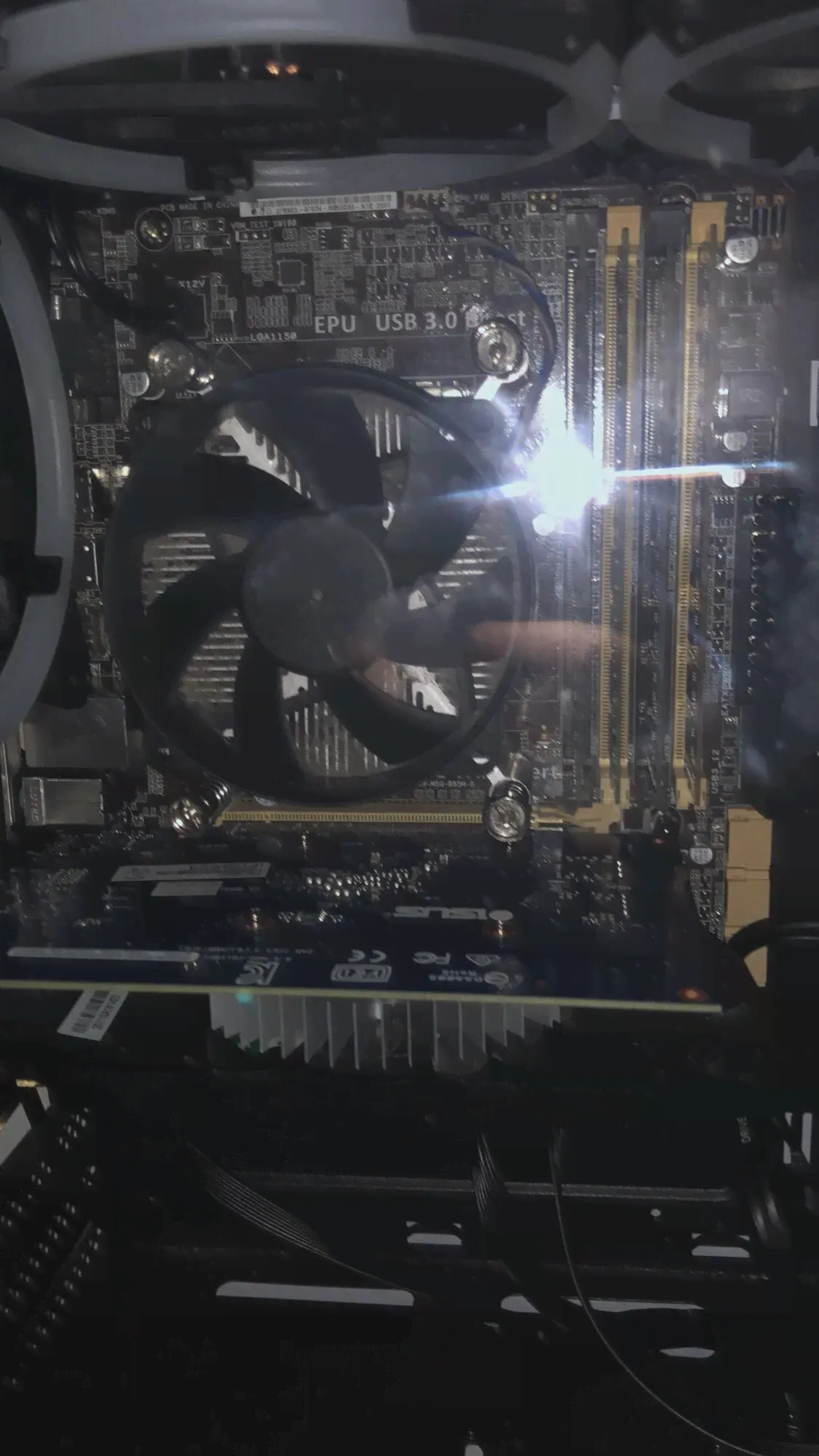 🛍 Настольная Материнская плата ASUS B85M-G, материнская плата DDR3 LGA 1150, подержанная материнская плата для ПК-4