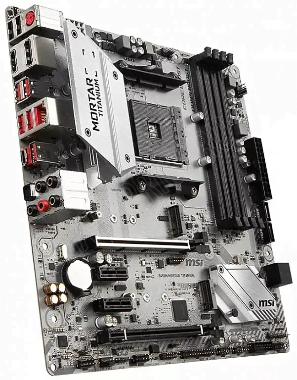 Материнская плата MSI B450M MORTAR TITANIUM mATX AM4