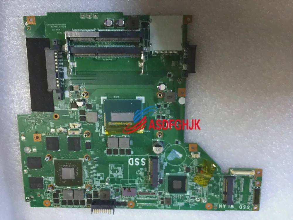Оригинальный MS-1759 для MSI GE70 Материнская плата ноутбука с процессором и видеокартой MS-17591 REV 1.1 Тест OK Бесплатная доставка