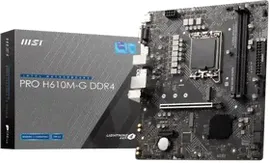 Материнская плата H610 S1700 MATX PRO H610M-G DDR4 MSI