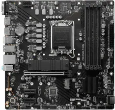 MSI PRO B760M-P, Материнская плата
