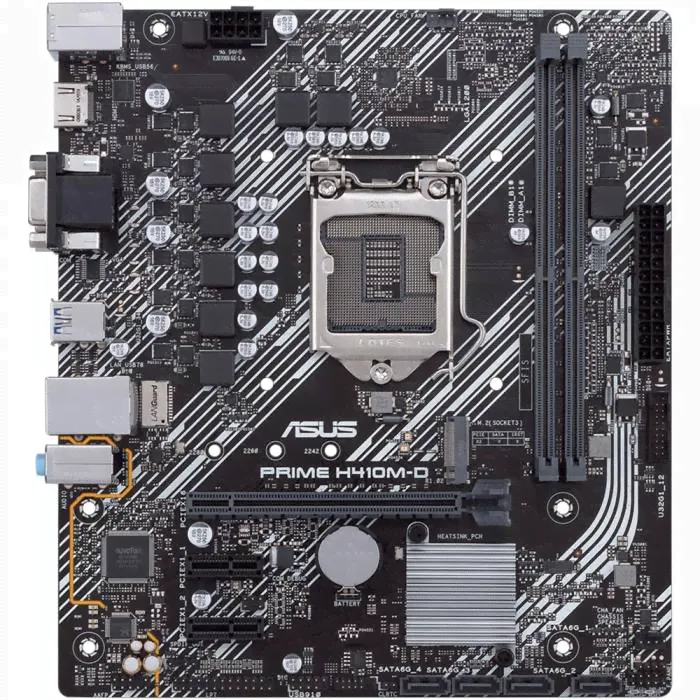 Материнская плата ASUS PRIME H410M-D-0