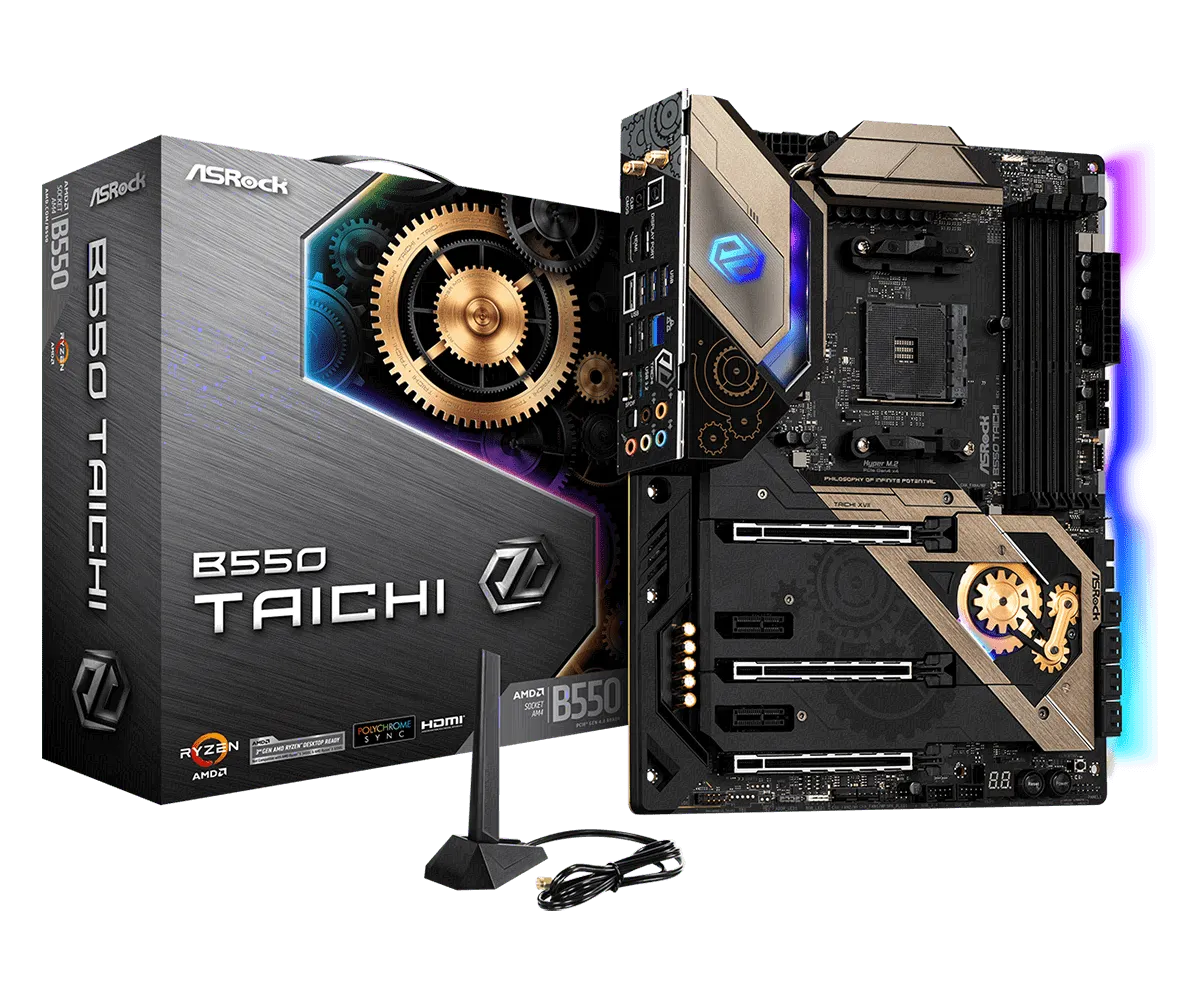 Материнская плата ASRock B550 TAICHI, SocketAM4, AMD B550, ATX-0