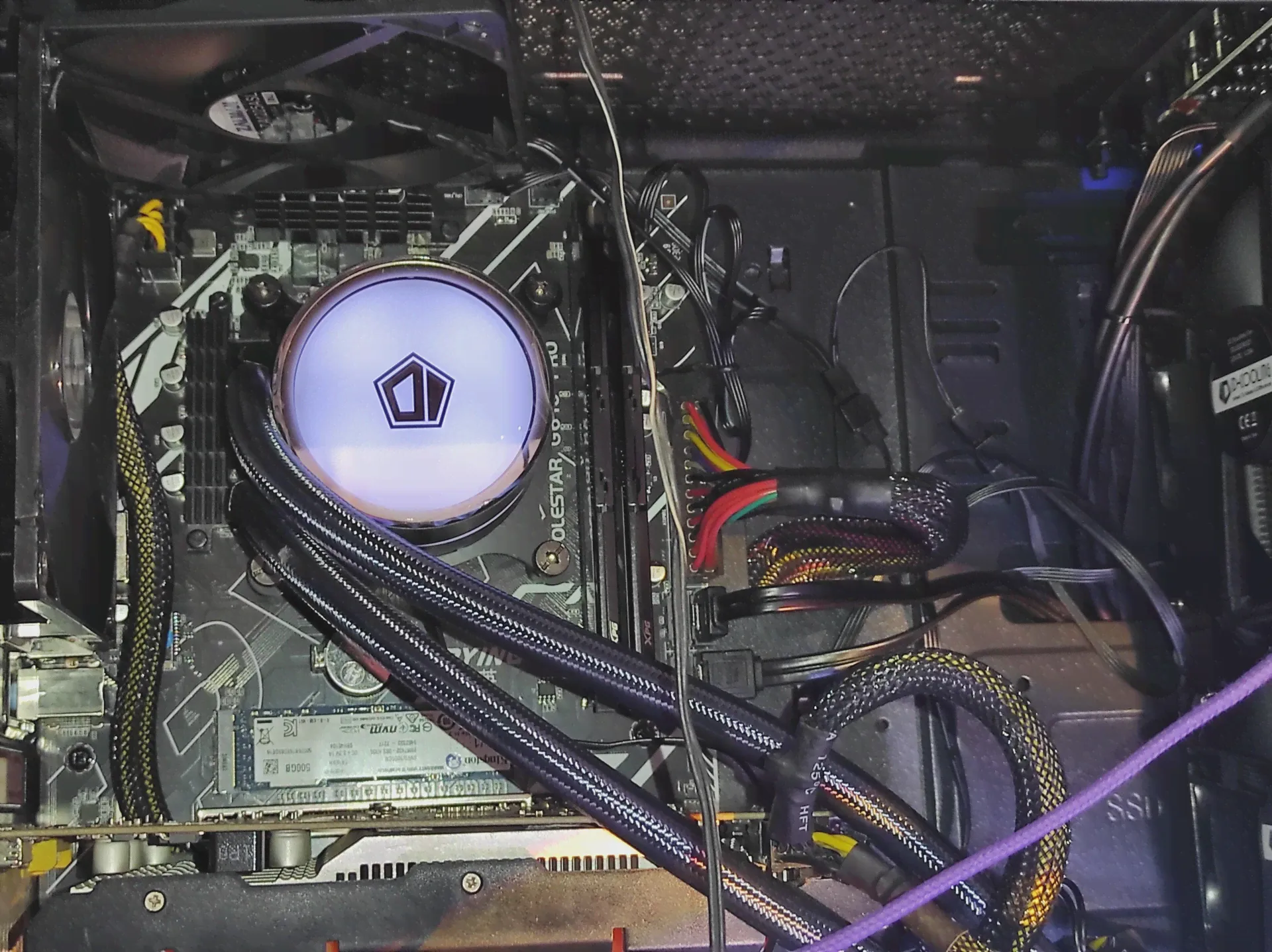 🛍 Материнская плата для игрового ПК DIY с встроенным 11 ядром CPU 0000 ES 2,6 GHz PCIE4.0 (для производительности продукта смотрите фото)