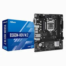 Материнская плата ASRock B560M-HDV/M.2 mATX LGA 1200, B560M-HDV/M.2