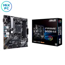 Материнская плата AM4 ASUS PRIME B450M-A II