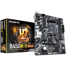 Материнская плата Gigabyte B450M H mATX AM4, B450M H