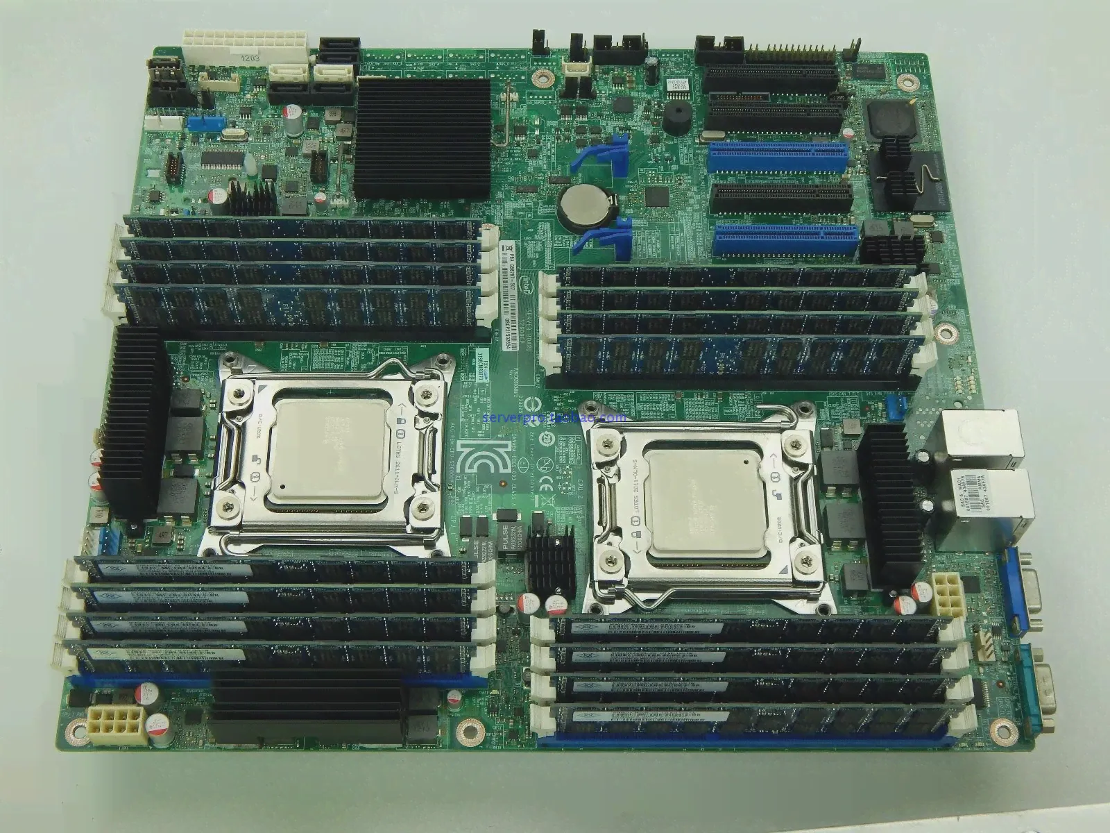 Материнская плата Чипсет Intel s2600cp2 е5-2011-контактный двойной сервер материнская плата на базе чипсета X79 c602 E5-2011