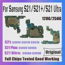 Оригинальная Разблокированная Материнская Плата Samsung Galaxy S21 Ultra G998B G998U Для Samsung S21 Plus G996B G996U С Полным Чипом