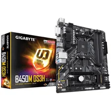 Материнская плата Gigabyte B450M DS3H mATX AM4, B450M DS3H