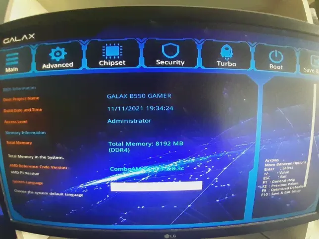 🛍 Материнская плата GALAXY B550, игровая микро-ATX AMD B550 4xDIMM DDR4 M.2 SATA3 USB3.2 128G, поддержка процессора AMD, разъем AM4 Ryzen-3