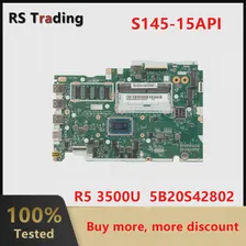 Для Lenovo Ideapad S145-15API Материнская плата ноутбука с процессором R5 3500U 4 ГБ оперативной памяти DDR4 GS440 GS540 NMC511 5B20S42802 Материнская плата