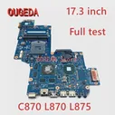 OUGEDA H000052840 H000043500 H000041600 Для Toshiba Satellite C870 L870 L875 Материнская плата ноутбука PGA988 HM76 HD7610M Графический процессор