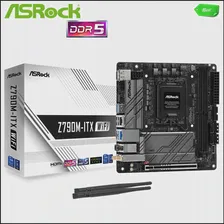 Новинка Для ASROCK Z790M-ITX WiFi Материнские платы MINI ITX LGA 1700 DDR5 64 ГБ Для Intel Z790 Настольная материнская плата M.2 NVME SATA III