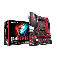 Материнская плата AM4 Gigabyte B450M GAMING