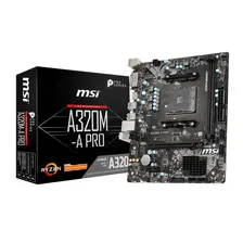Материнская плата MSI A320M-A PRO mATX AM4, A320M-A PRO