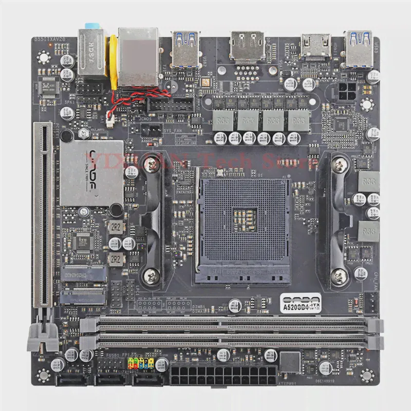 Материнская плата MINI Onda A520SD4-ITX, все твердотельные Материнские платы AM4 для компьютера, мини-настольного компьютера, материнская плата AMD для ... (art.: 3920b748cdf03)-3
