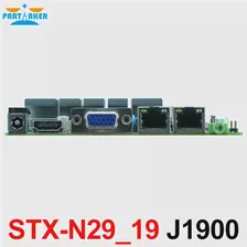 Материнская плата 12*12 Bay материнская плата trail Dual Lan, 4 ядра, без вентилятора, два порта ethernet, мини-ПК nano, материнская плата с J1900 (art.: 7a42ffb69)
