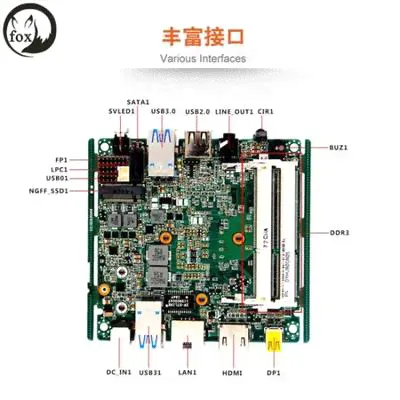Материнская плата Китая Nano Nuc Материнская плата Nano Материнская плата-1