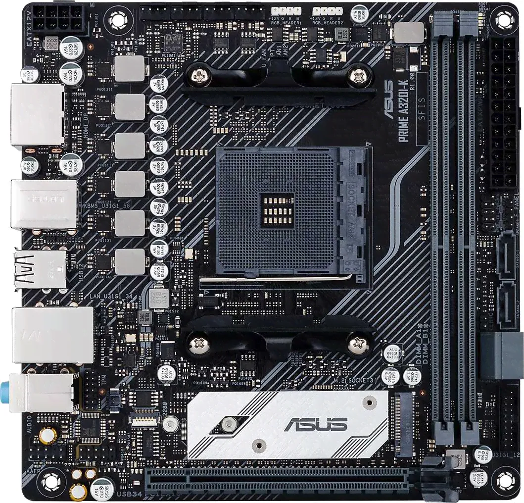 Материнская плата ASUS PRIME A320I-K PRIME A320I-K-0