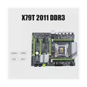 Материнская плата процессора X79T LGA 2011 USB3.0 4 DDR3 Материнская плата настольного ПК Материнская плата компьютера