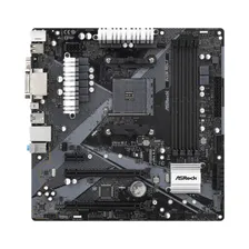 B450M PRO4-F R2.0 Материнская плата Asrock Soc-AM4 AMD B450 4xDDR4