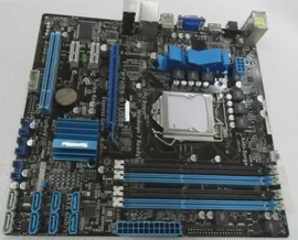 🛍 Оригинальная материнская плата P7H55-MUSB3 USB 3,0 LGA 1156 DDR3 Материнская плата Бу