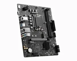 Материнская плата MSI PRO H610M-E DDR4, Socket1700, Intel H610, mATX