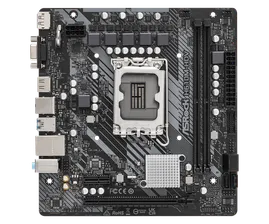 Материнская плата ASRock H610M-HDV, Socket1700, Intel H610, mATX