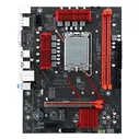 JGINYUE Материнская плата H610M-VDH Поддержка процессоров платформы Intel 12-го и 13-го поколений DDR4LGA1700Поддержка процессоров платформы Intel 12-го и 13-го поколений LGA1700
