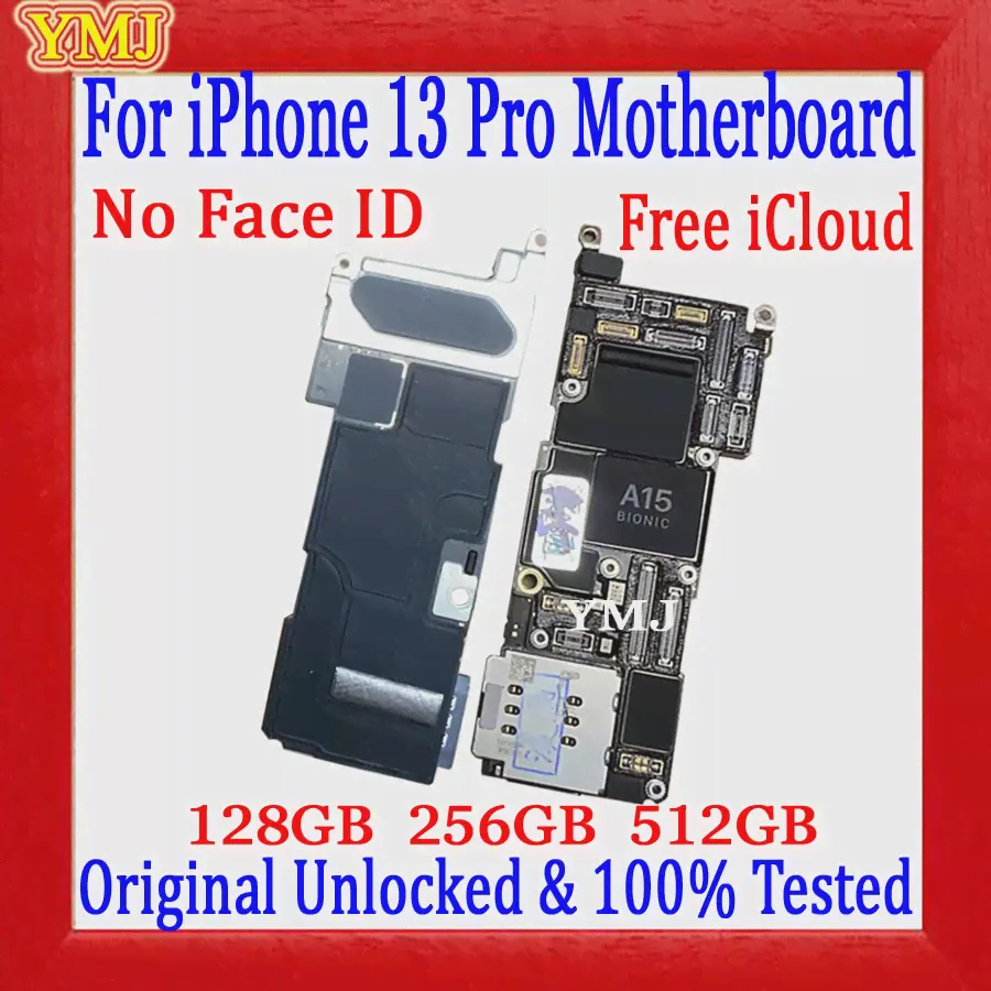 Материнская плата для iPhone 13 Pro, оригинальная разблокированная Высококачественная материнская плата, чистая логическая плата iCloud, 128 ГБ (art.: 3920bf9f0370d)-1