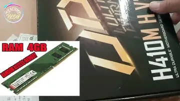 РАСПАКОВКА И СБОРКА GIGABYTE H410M H V3 (дешевая материнская плата Intel 10-го поколения)