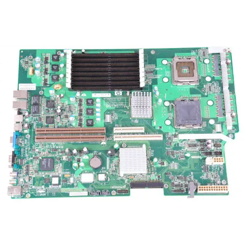 440633-001 Материнская Плата Hewlett-Packard i5000X Dual Socket 771 8FBD 2SATAII U100 PCI-E16x PCI-E8x 2PCI-X 2GbLAN E-ATX 1333Mhz 1U For DL140G3-0