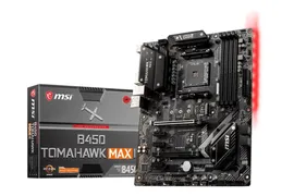Материнская плата AMD B450 SAM4 ATX B450 TOMAHAWK MAX II MSI
