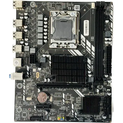 Материнская плата MicroATX SZMZ X58M V1.2 LGA 1366
