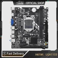 Материнская Плата H61M LGA 1155 Для Настольной Платы Core i7 i5 i3 DDR3 M-ATX placa Mae 1155 Чип H61 С Интерфейсом VGA HD