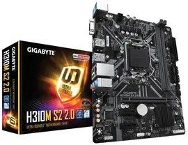 1246831 Материнская плата H310 S1151 MATX H310M S2 2.0 GIGABYTE