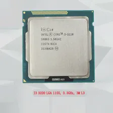Настольная материнская плата i3 3220, процессор i3 3320, процессор