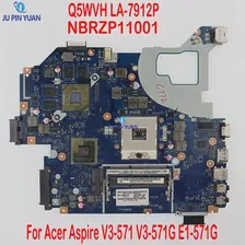 Q5WVH LA-7912P Материнская плата Для Acer Aspire V3-571 V3-571G E1-571G Материнская плата ноутбука NBRZP11001 HM77 GT640M 2 ГБ Видеокарта
