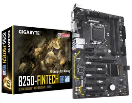 1232589 Материнская плата B250 S1151 ATX GA-B250-FINTECH GIGABYTE